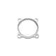 Discharge Flange Gasket for GT series 3in.<br>Universal