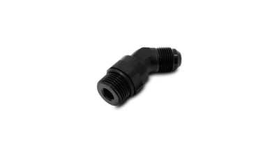45 Degree Swivel Adapter Size -8 AN to -10 ORB<br>Universal