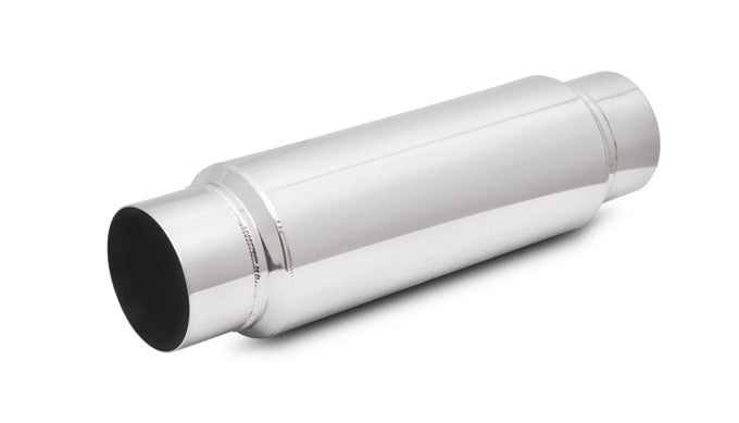 Large Diameter Bottle Style Resonator<br>3.5in. inlet/outlet x 18in. long