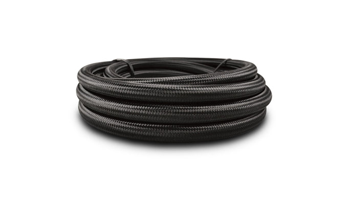 5ft Roll Black Nylon Braided w/ PTFE<br>AN Size -8 Liner