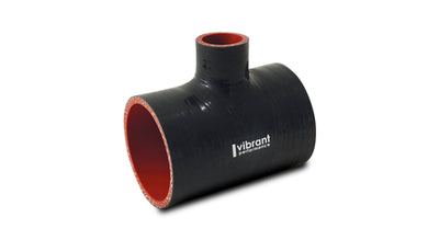 T-Hose Coupler<br>2.50in. I.D., 4in. Length, 1in. Branch I.D.