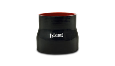 Reducer Coupler - Black<br>2.25in. I.D. x 1.75in. I.D. x 3.00in. Long