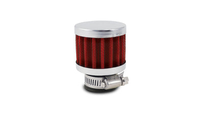 Crankcase Breather Filter<br>w/ Chrome Cap 3/4in. Inlet I.D.