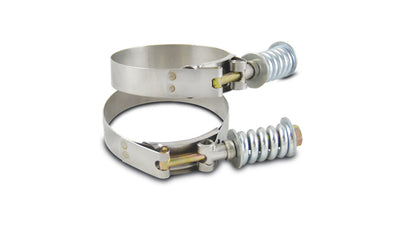 Spring Loaded T-Bolt Clamps 2-Pack<br>Clamp Range 4.78in.-5.08in.