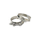 Stainless Steel T-Bolt Clamps 2-Pack<br>Clamp Range 2.28in.-2.51in.