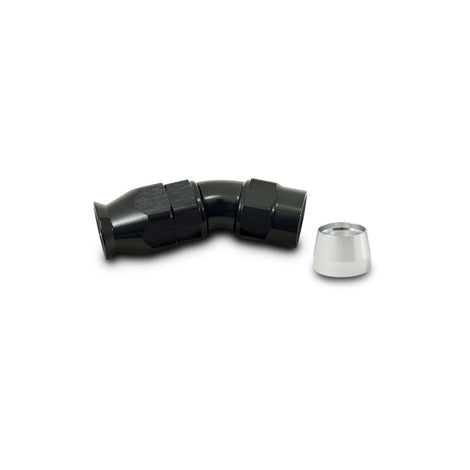 30 Degree High Flow Hose End Fitting<br>for PTFE Lined Hose -10AN