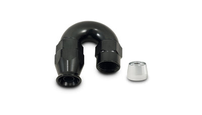180 Degree High Flow Hose End Fitting<br>for PTFE Lined Hose -10AN