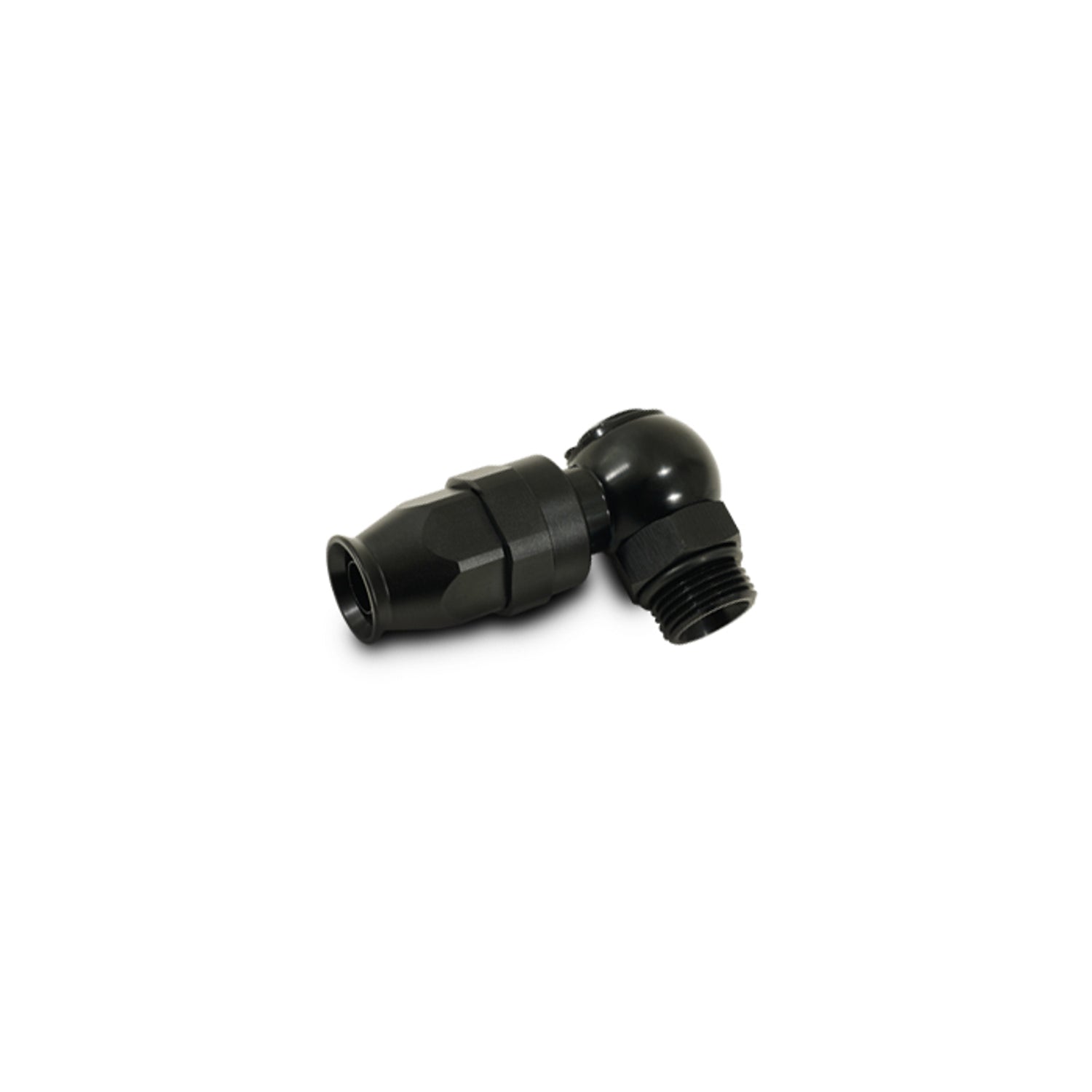 Banjo Hose End for PTFE Flex Hose<br>Hose Size -3 AN, Bolt Size M10 x 1.5
