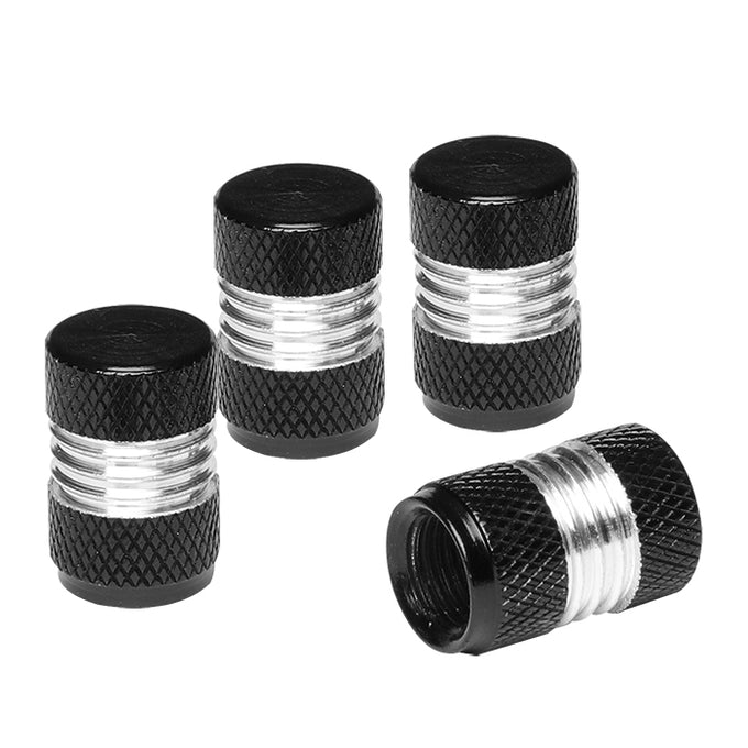 Wheel Tire Rim Air Port Dust Cover Stem Valve Caps - Aluminum [A Variety of Color Options]<br>Universal