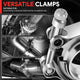 2.5in. Exhaust Pipe V-Band Clamp+Male/Female Flange <br>Universal
