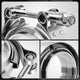 3in. Exhaust Pipe V-Band Clamp+Male/Female Flange <br>Universal