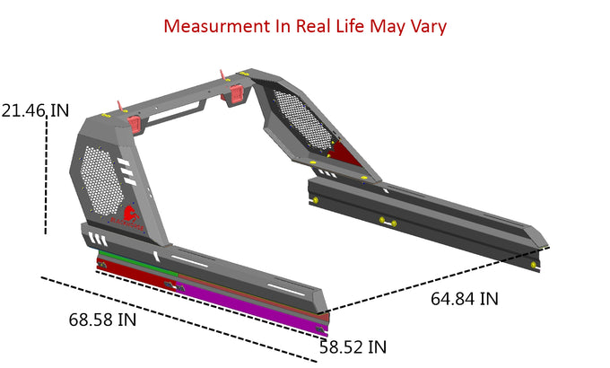 Vigor Roll Bar Kit <br>05-21 Nissan Frontier