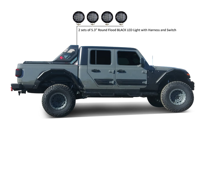 Vigor Roll Bar Kit <br>20-23 Jeep Gladiator
