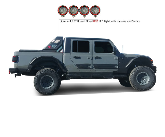 Vigor Roll Bar Kit <br>20-23 Jeep Gladiator
