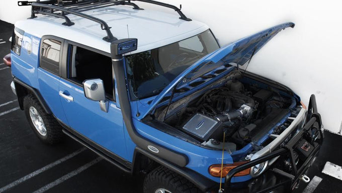 Closed Box Air Intake w/ Snorkel & Oiled Filter <br> 07-09 Toyota FJ Cruiser