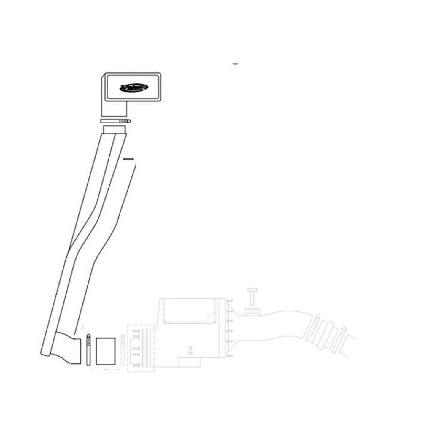 Air Intake Snorkel <br> 07-13 Toyota Sequoia Tundra