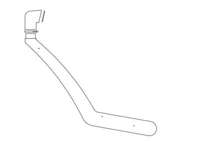 Air Intake Snorkel <br> 07-13 Toyota Sequoia Tundra