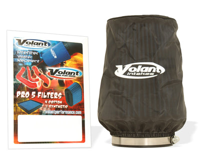Round Black Air Filter Pre-Filter Cover <br> Fits Filter No. 5111/ 5119/ 5150