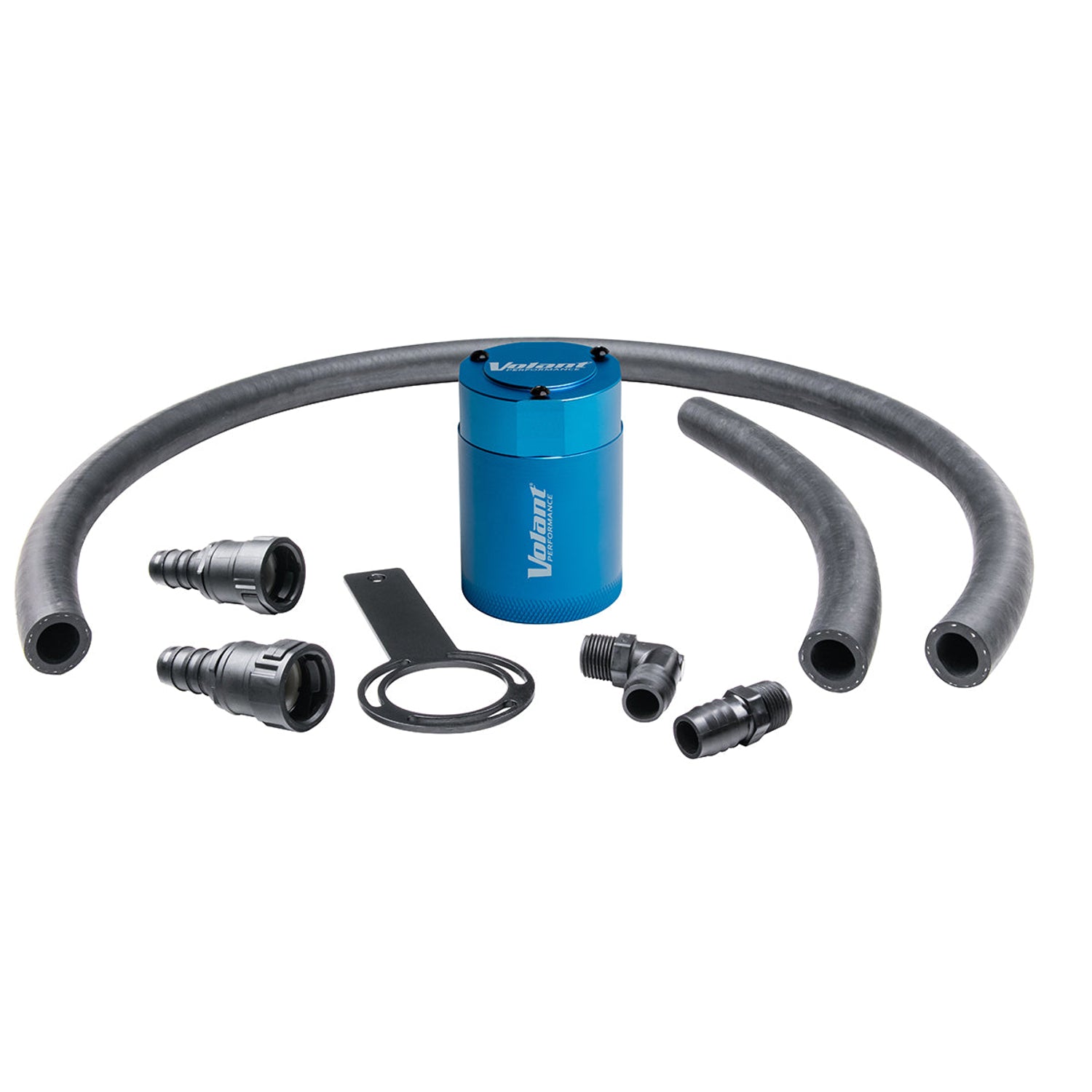 3oz Aluminum Oil Catch Can w/Mounting Bracket <br> 18-25 Jeep Wrangler/Gladiator