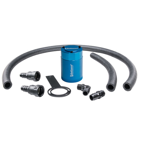 3oz Aluminum Oil Catch Can w/Mounting Bracket <br> 18-25 Jeep Wrangler/Gladiator