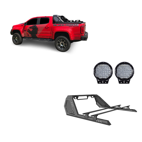 Vigor Roll Bar W/ Cross Bar Kit <br>15-23 Chevy Colorado, GMC Canyon