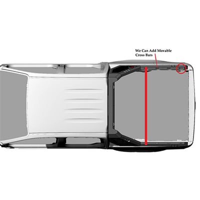 Vigor Cross Bar <br>15-22 Chevy Colorado, 15-23 Toyota Tacoma