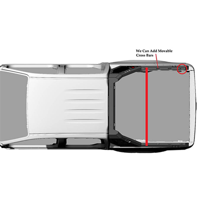 Vigor Cross Bar <br>14-23 GMC Sierra 1500, 15-23 Ford F-150, 15-23 Ram 1500