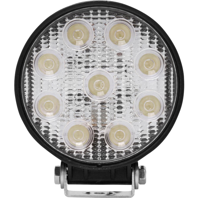 Round LED Work Utility Light w/3W Epistar <br> Universal Fit