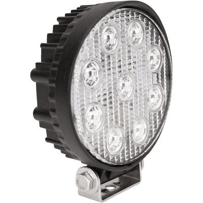 Round LED Work Utility Light w/3W Epistar <br> Universal Fit
