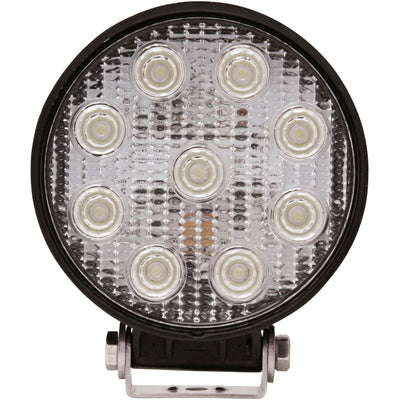 Round LED Work Utility Light w/3W Epistar <br> Universal Fit