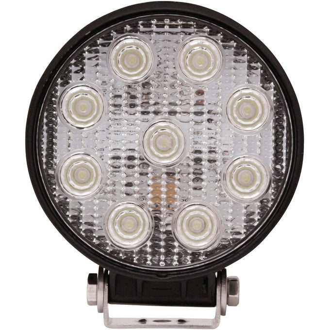 Round LED Work Utility Light w/3W Epistar <br> Universal Fit