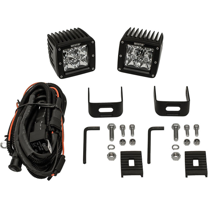 Compact LED 4¡Á5W Cree 3¡Á3in Set of 2 <br> Universal Fit