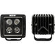 LED Auxiliary Light 3.2in x 3.0in Spot w/5W Cree <br> Universal Fit