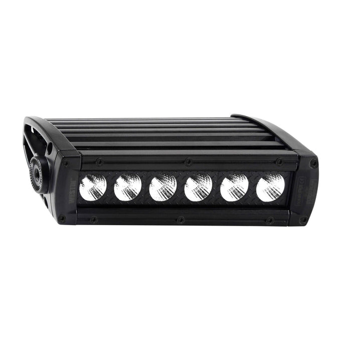6in LED Light Bar Single Row Flood w/5w cree <br> Universal Fit