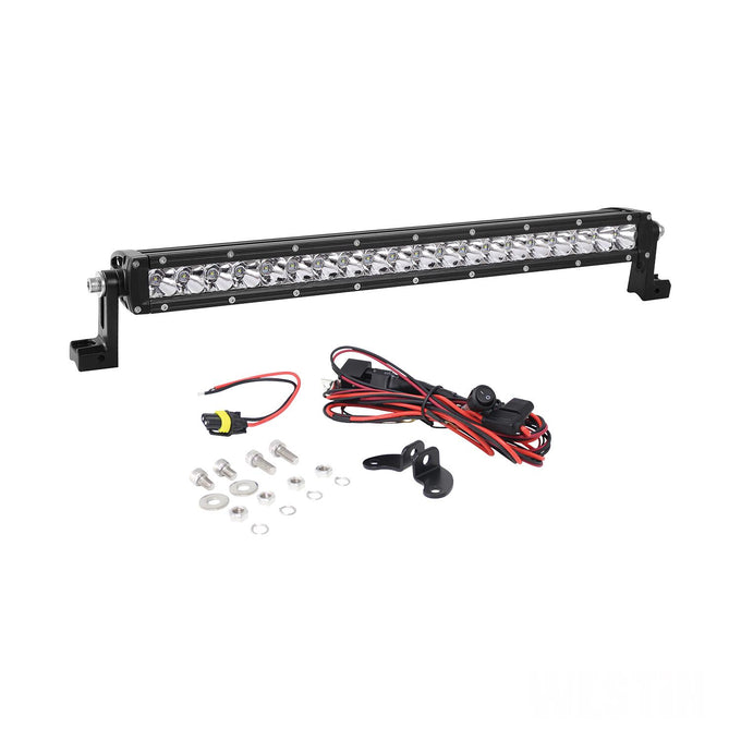20in LED Light Bar Low Profile Single Row Flex <br> Universal Fit