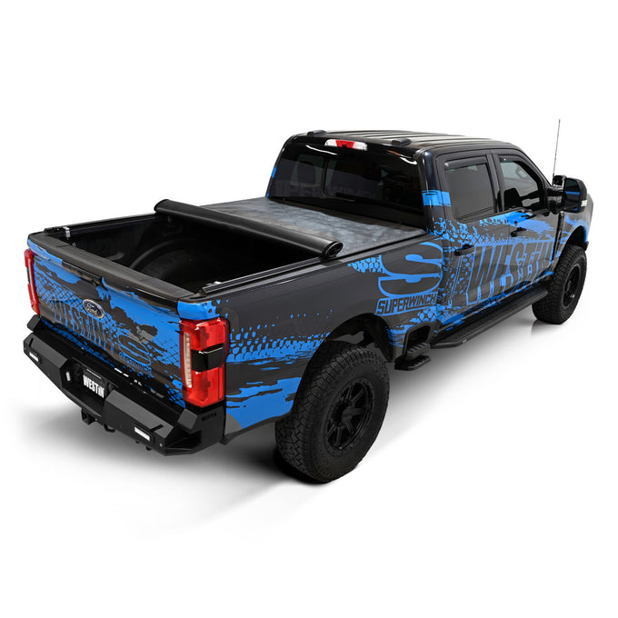 Soft Roll-Up Tonneau Cover <br> 2017-2026 Ford F-250 F-350 Super Duty