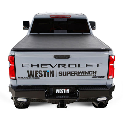 Soft Roll-Up Tonneau Cover <br> 20-26 Chevy Silverado GMC Sierra 2500 3500 HD