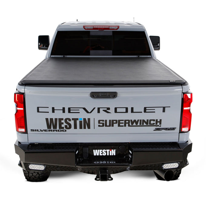 Soft Roll-Up Tonneau Cover <br> 20-26 Chevy Silverado GMC Sierra 2500 3500 HD