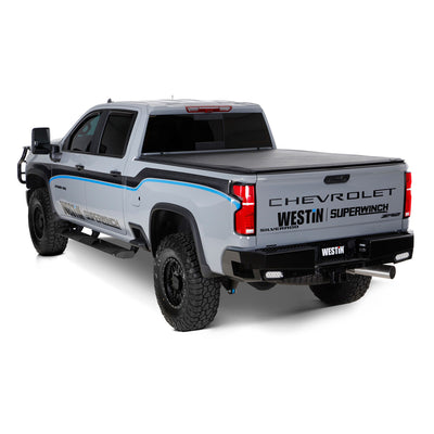 Soft Roll-Up Tonneau Cover <br> 20-26 Chevy Silverado GMC Sierra 2500 3500 HD