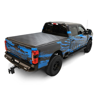Soft Tri-Fold Tonneau Cover <br> 2017-2026 Ford F-250F-350 Super Duty