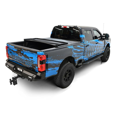 Soft Tri-Fold Tonneau Cover <br> 2017-2026 Ford F-250F-350 Super Duty