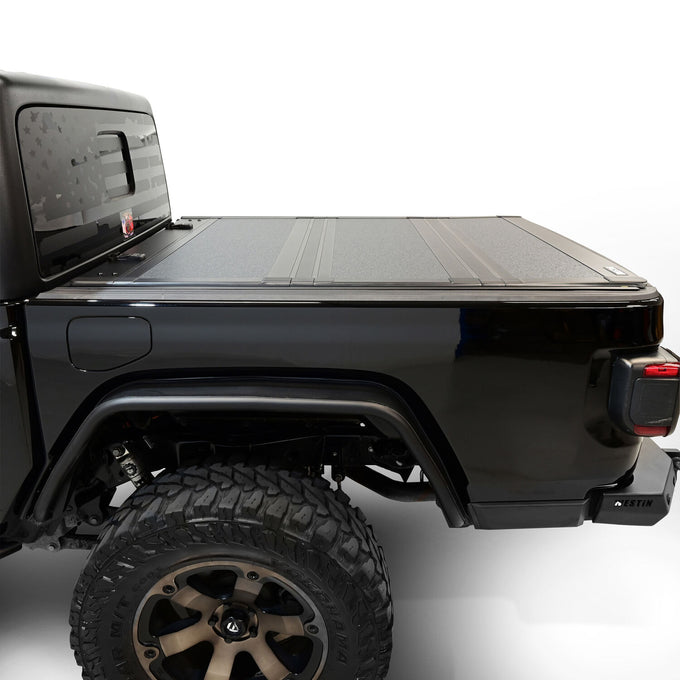 Hard Tri-Fold Tonneau Cover <br> 2020-2025 Jeep Gladiator