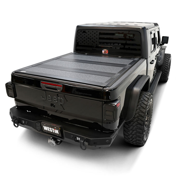 Hard Tri-Fold Tonneau Cover <br> 2020-2025 Jeep Gladiator