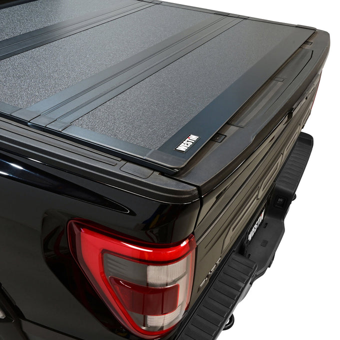 Hard Tri-Fold Tonneau Cover <br> 2015-2025 Ford F-150 Lightning