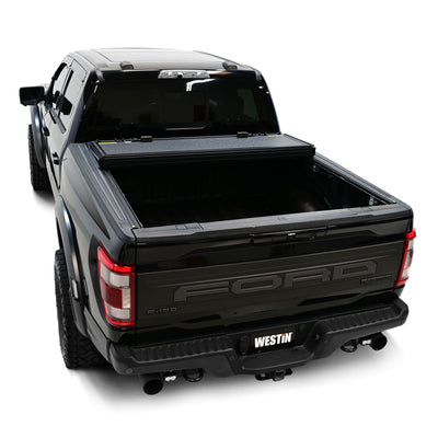 Hard Tri-Fold Tonneau Cover <br> 2015-2025 Ford F-150 Lightning