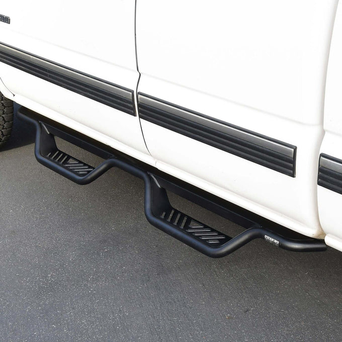 Outlaw Drop Nerf Step Bars <br> 99-18 Chevy Silverado GMC Sierra 1500-3500 HD