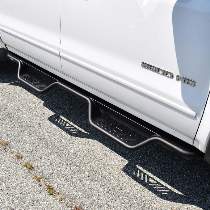 Outlaw Drop Nerf Step Bars <br> 01-07 Chevy Silverado GMC Sierra 1500-3500 HD