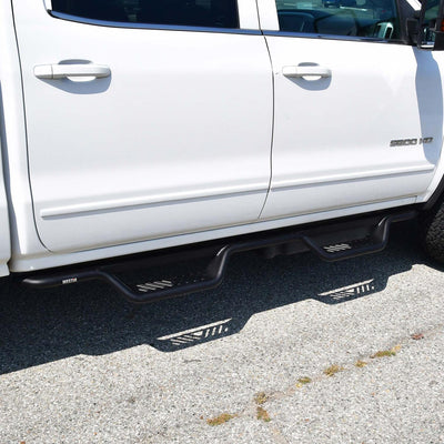 Outlaw Drop Nerf Step Bars <br> 01-07 Chevy Silverado GMC Sierra 1500-3500 HD