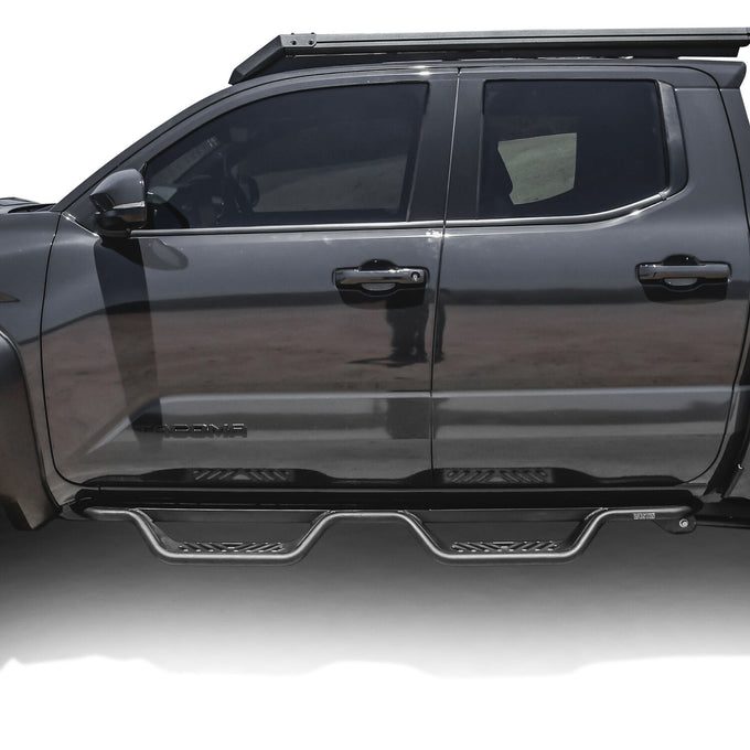 Outlaw Drop Nerf Step Bars <br> 2024-2026 Toyota Tacoma