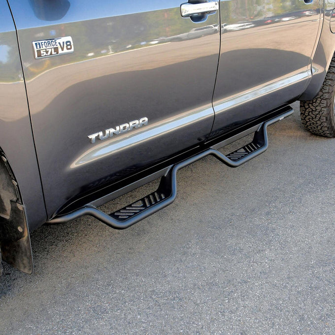 Outlaw Drop Nerf Step Bars <br> 2007-2021 Toyota Tundra